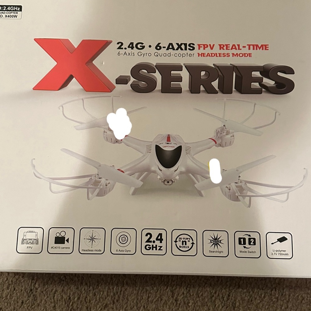 MJX R/C TECHNIC X400W X-SERIES 6-AXIS GYRO REMOTE CONTROL QUAD-COPTER